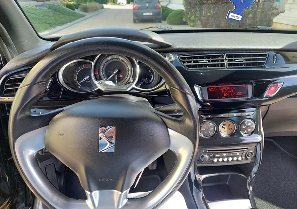 Citroen DS3 cena 25500 przebieg: 86700, rok produkcji 2013 z Czarna Białostocka małe 379